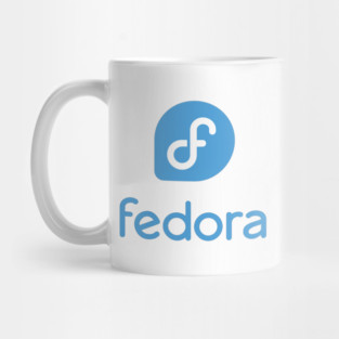 Fedora Linux Mug