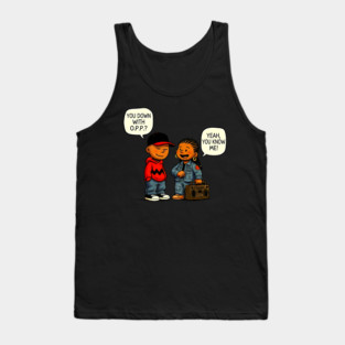 Down With O.P.P. - 90s Hip Hop Cartoon Parody Tank Top