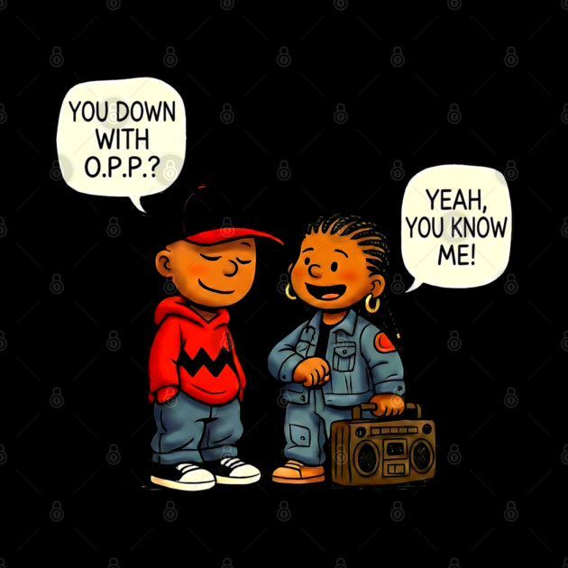 Down With O.P.P. - 90s Hip Hop Cartoon Parody by UrbanLifeApparel