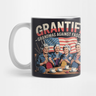 Grantifa — Grandmas Against Fascism Mug