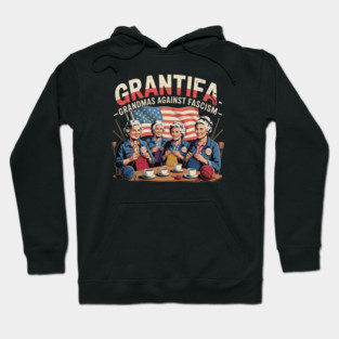 Grantifa — Grandmas Against Fascism Hoodie