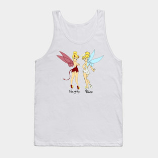 Tinker Bell Naughty and Nice Tank Top