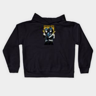 GOLD GUNS GIRLS Kids Hoodie