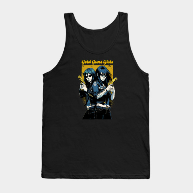 GOLD GUNS GIRLS Tank Top by artslaves