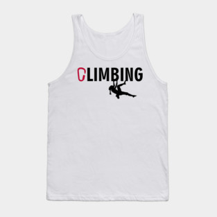 Rock Climbing Adventure Mountain Life Tank Top