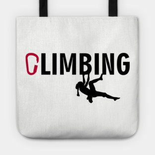 Rock Climbing Adventure Mountain Life Tote