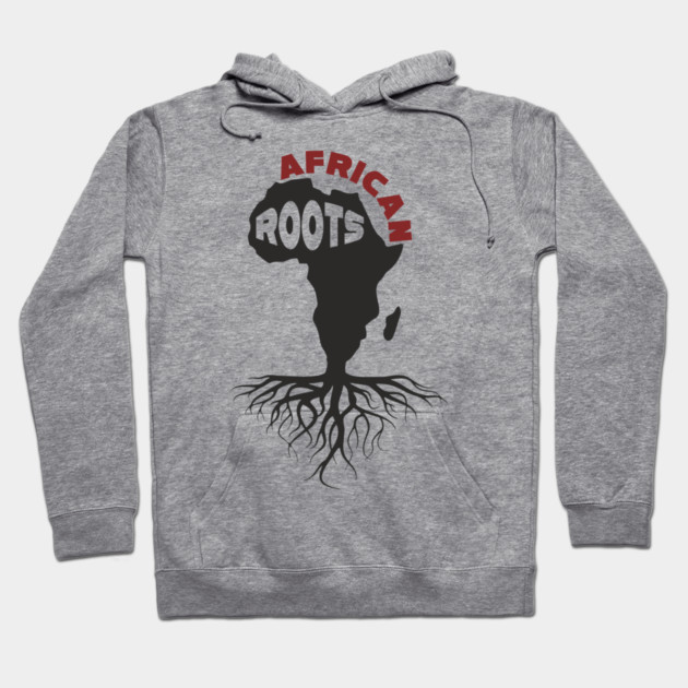 African Roots Black Culture Pride Hoodie by Anticorporati