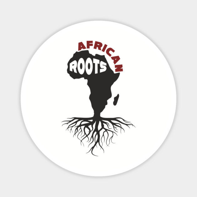 African Roots Black Culture Pride Magnet by Anticorporati