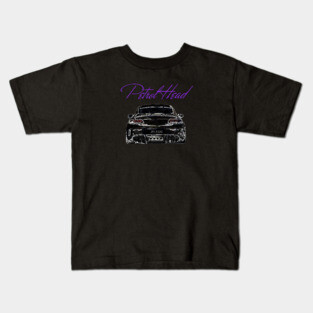Mercedes AMG Sports Car Rear End Petrol Head Kids T-Shirt