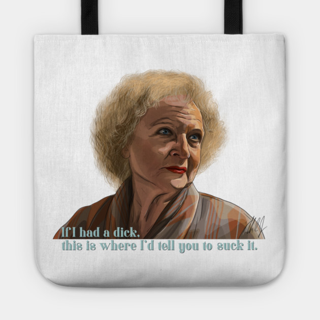 Lake Placid: If I had a dick Tote by 51Deesigns