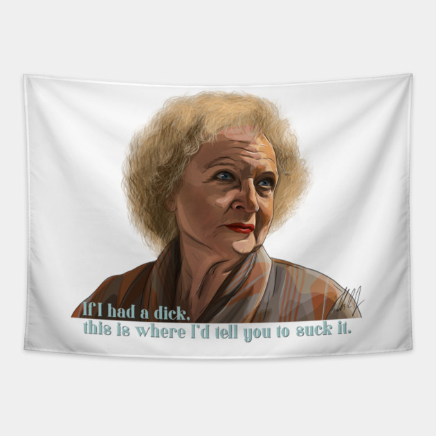 Lake Placid: If I had a dick Tapestry by 51Deesigns