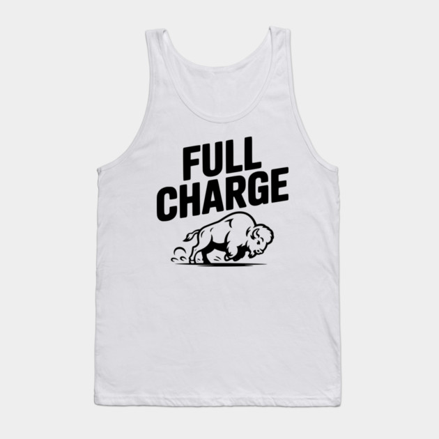 Full Charge Tank Top by Frank Ring