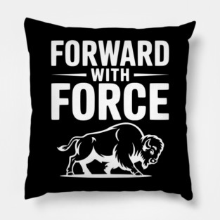 Forward with Force Pillow