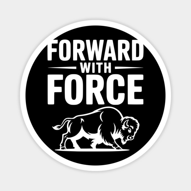 Forward with Force Magnet by Frank Ring