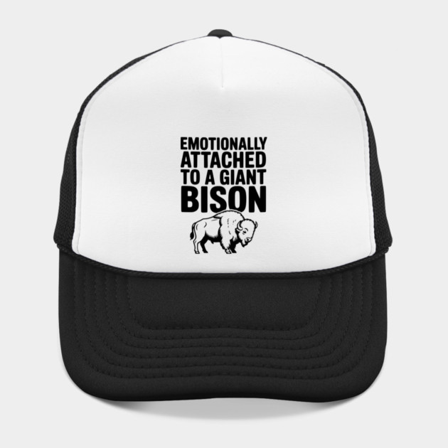 Emotionally Attached to a Giant Bison by Frank Ring