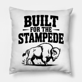 Built for the Stampede Pillow