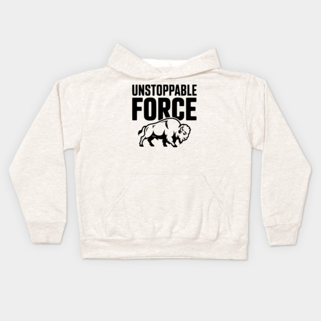 Unstoppable Force Kids Hoodie by Frank Ring