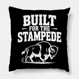 Built for the Stampede Pillow