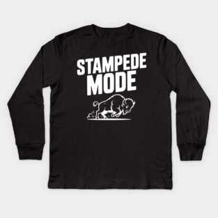 Stampede Mode Kids Long Sleeve T-Shirt
