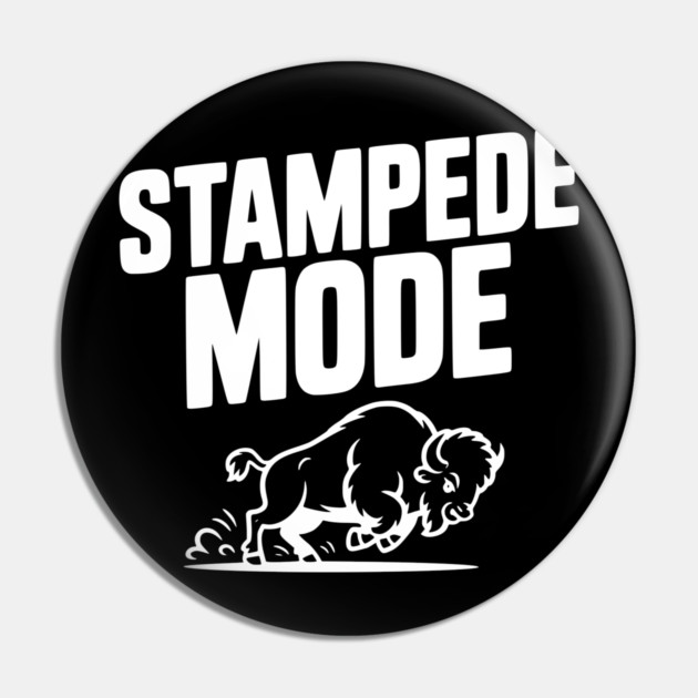 Stampede Mode Pin by Frank Ring