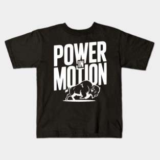 Power in Motion Kids T-Shirt