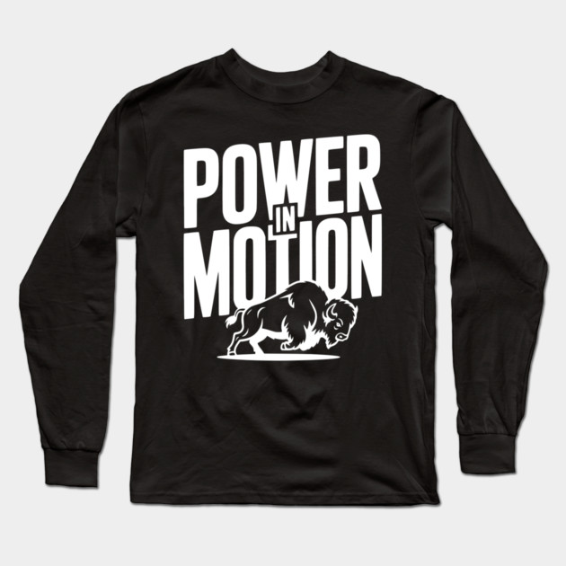 Power in Motion Long Sleeve T-Shirt by Frank Ring