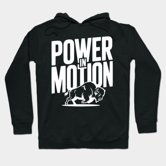 Power in Motion Hoodie by Frank Ring