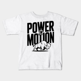 Power in Motion Kids T-Shirt