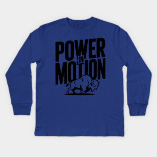 Power in Motion Kids Long Sleeve T-Shirt