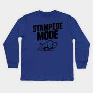 Stampede Mode Kids Long Sleeve T-Shirt