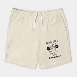 Serious-Goose-Gym-Meme Shorts
