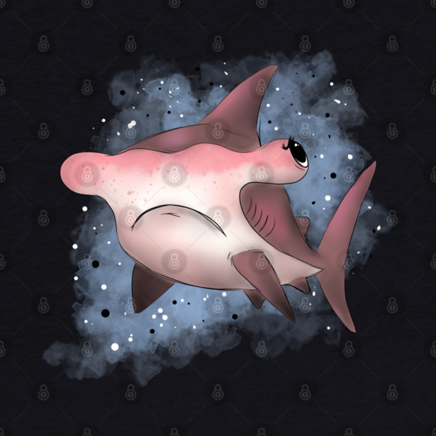 Grumpy Hammerhead Shark by H. R. Sinclair