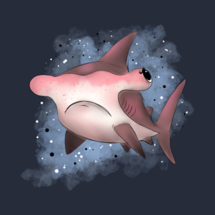 Grumpy Hammerhead Shark T-Shirt