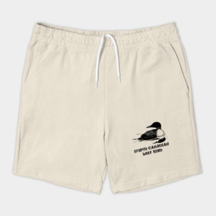Stupid Canadian Wolf Bird Shorts