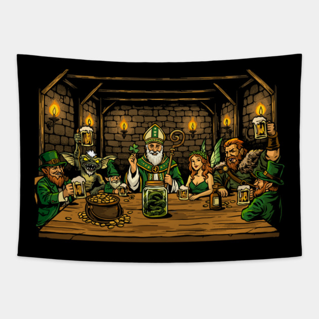 The Last Pint Tapestry by GoshWow®