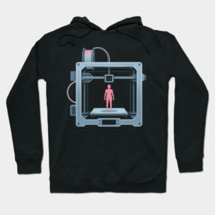 3D-Printing Quote G28 CNC 3D-Printer Hoodie