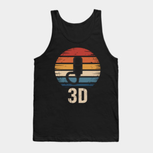 3d Print 3d Printer Gift 3d Printing Tank Top