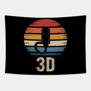 3d Print 3d Printer Gift 3d Printing Tapestry