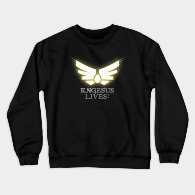 Rngesus Lives! Crewneck Sweatshirt by DRI374
