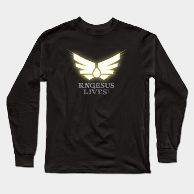 Rngesus Lives! Long Sleeve T-Shirt by DRI374