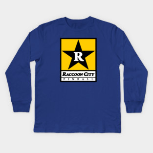 Raccoon City Rock Star Kids Long Sleeve T-Shirt