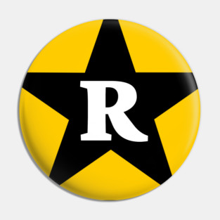 Raccoon City Rock Star Pin