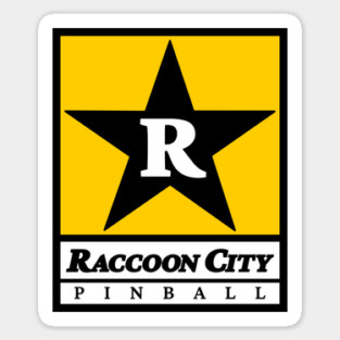 Raccoon City Rock Star Sticker