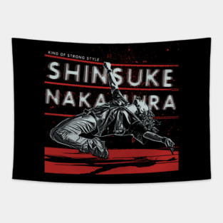 Shinsuke Nakamura King Of Strong Style Tapestry