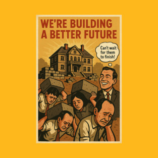 We're building a better future! (for me) T-Shirt
