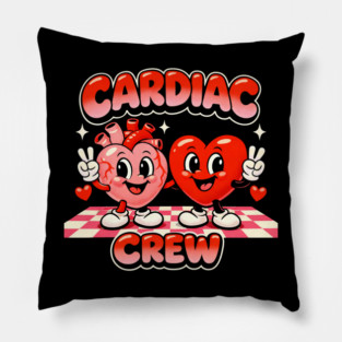 Cardiac Crew Medical Staff Funny Pillow