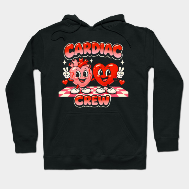 Cardiac Crew Medical Staff Funny Hoodie by ArtistTee ⭐⭐⭐⭐⭐