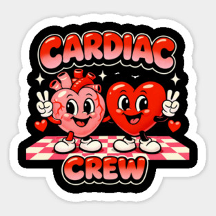 Cardiac Crew Medical Staff Funny Magnet