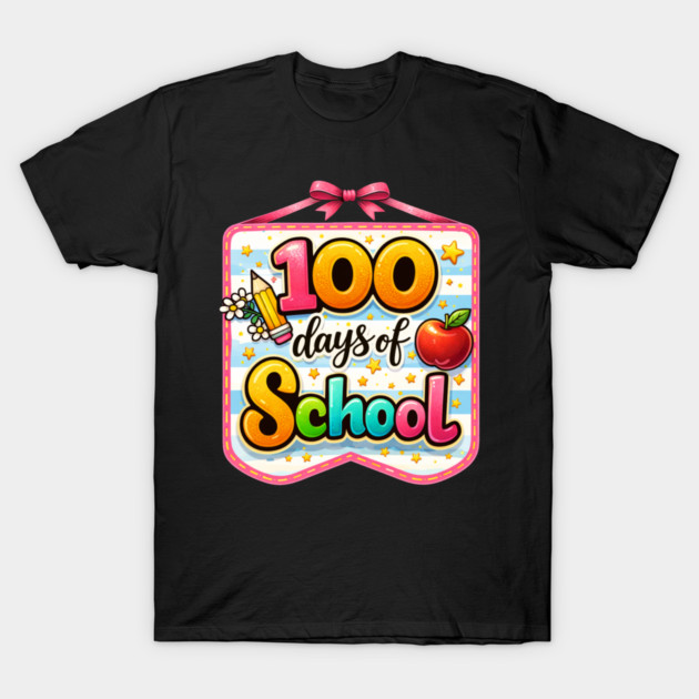 100 Days Of School Teacher Celebration T-Shirt by ArtistTee ⭐⭐⭐⭐⭐