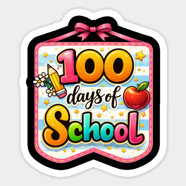 100 Days Of School Teacher Celebration Magnet by ArtistTee ⭐⭐⭐⭐⭐